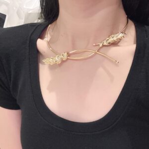 샤넬 까멜리아 플라워 네크리스