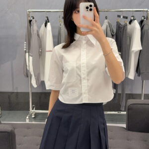 톰브라운 포플린 셔츠