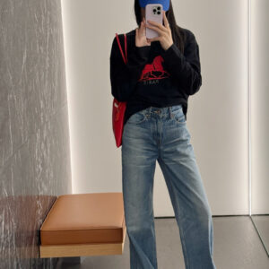 셀린느 데님 팬츠 여성 일자핏 청바지 1