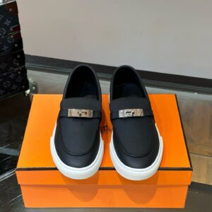 에르메스 게임 슬립온 스니커즈
