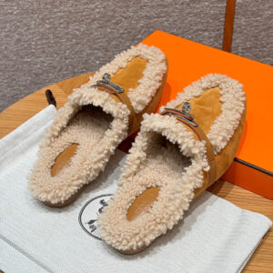 에르메스 시어링 켈리 오즈 뮬 (handmade ver.)