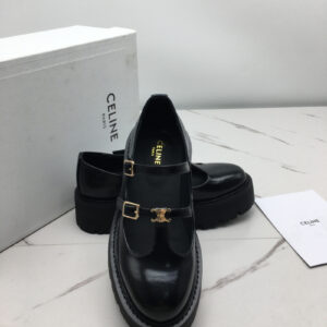 셀린느 23ss celine 트리오페 스트랩 로퍼 (굽 5cm)