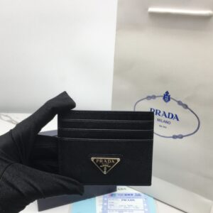 프라다 사피아노 카드지갑 2MC223 (컬러 블랙(은장))