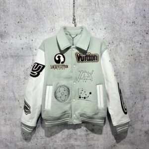 [사슬공장] 루이비통 23FW 뒷면 모노그램 눈 칼라 넥 자켓 LOUIS VUITTON 남녀공용