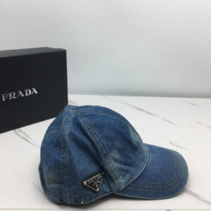 프라다 데님 볼캡