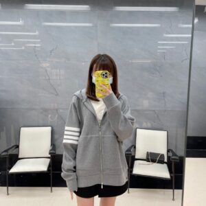 톰브라운 와플 후드집업