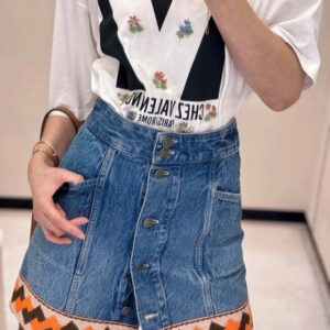 발렌티노 가라바니 데님 스커트