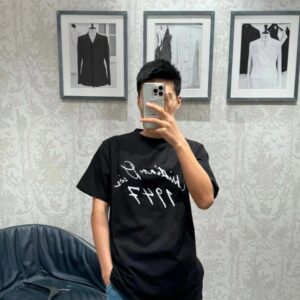 디올 핸드라이팅 티셔츠