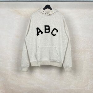 피어오브갓 에센셜 ABC 로고 후드티 남녀공용