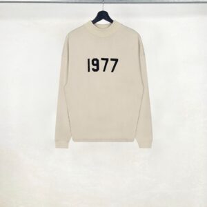 에센셜 1977 크루넥 스웨트셔츠 위트밀
