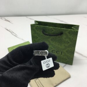 구찌 gucci 더블 G 스트라이프 반지