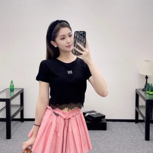 미우미우 레이스 티셔츠