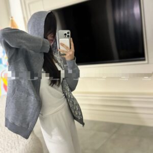 디올 후드 집업 가디건