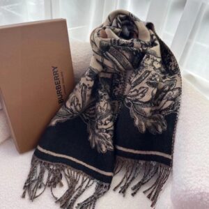 버버리(BURBERRY)리버시블 스카프 숄 캐시미어