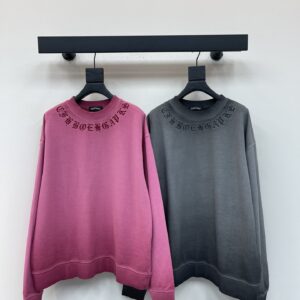 크롬하츠 그라데이션 맨투맨 티셔츠