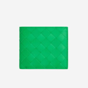 BOTTEGA VENETA 보테가베네타 동전 지갑을 갖춘 인트레치아토 폴더형 지갑 605722VCPQ43724