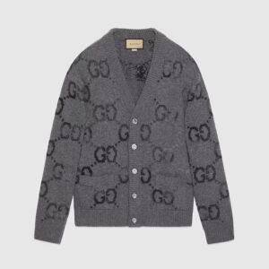 [S~XL]구찌 GG 인타르시아 울 가디건 770507 XKDSJ 1128