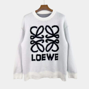 [S~2XL]로에베 니트스웨터 화이트