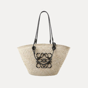 LOEWE 로에베 아나그램 라피아 바스켓백 A223T43X02 2165