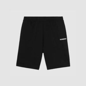 [M~2XL]버버리 로고 프린트 코튼 쇼츠 블랙 8055354
