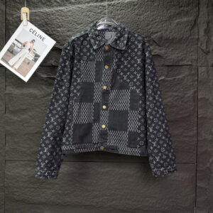 [S~XL]루이비통 모노그램 & 다미에 데님 자켓 블랙