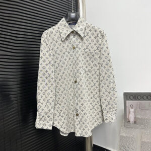 [S~XL]루이비통 모노그램 그레이 데님 셔츠