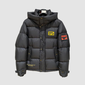 [M~3XL]펜디 몬스터 로고 다운 패딩 자켓