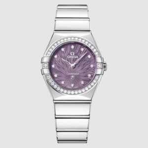 OMEGA 오메가 컨스텔레이션 여성 셀렉션 28MM 쿼츠 시계 131.15.28.60.60.001
