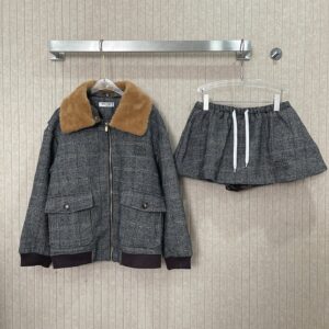 25FW 미우미우 자켓 ML1326SOOO16Q7 F0480 GREY