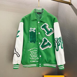 [M~XL]루이비통 LV 해골 야구점퍼 그린