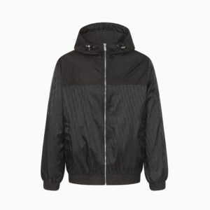 [S~XL]디올 오블리크 배색 후드 바람막이
