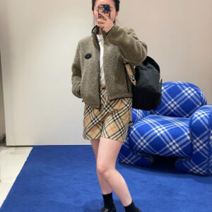 버버리 플리스 재킷