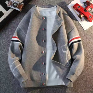 [M~XL]톰브라운 TB-Z 강아지 헥터 빅 자수 로고 니트 가디건 2color