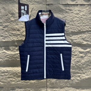 [1~5]톰브라운 사선 경량 패딩조끼 2color