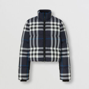 [S~XL]버버리 체크 숏 푸퍼 재킷 80578421
