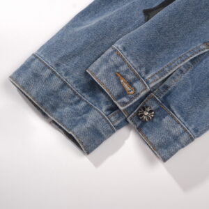 [S~XL]크롬하츠 멀티패치 워싱 데님 자켓