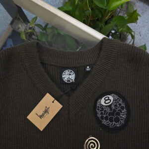 [S~XL]스투시 X 드리스 반 노튼 패치 니트 스웨터 317008