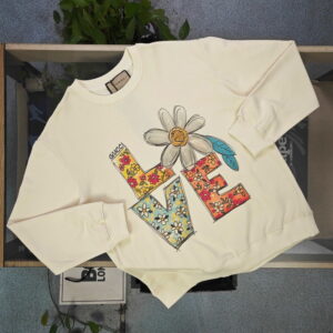 [S~XL]구찌 LOVE 프린팅 맨투맨