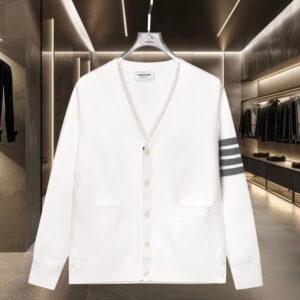 [M~2XL]톰브라운 4바 코트 브이넥 스웨트 코트 자켓 3color