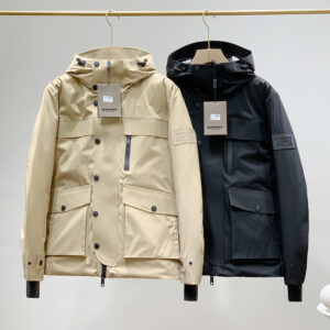 [M~3XL]버버리 빅포켓 패딩 점퍼 2color