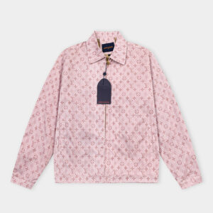 [M~3XL]루이비통 모노그램 카라 자켓 핑크