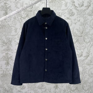 [S~XL]프라다 삼각로고 포켓 코듀로이 자켓 2color