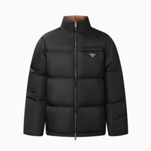 [S~XL]프라다 삼각로고 하이넥 패딩