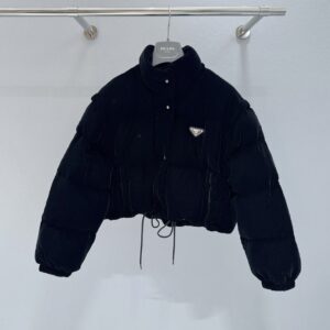 프라다 벨벳 패딩 자켓