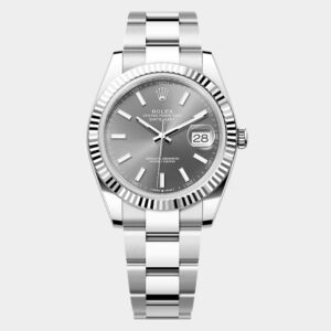 롤렉스 데이저스트 41mm 슬레이트 다이얼 오토매틱 메탈시계 126334