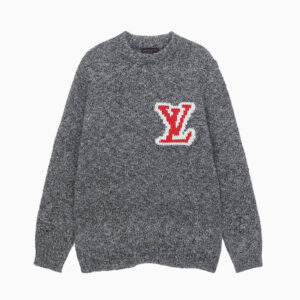 [S~XL]루이비통 LV 인따르시아 크루넥 니트 그레이