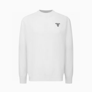 [S~XL]프라다 스몰 자수로고 라운드 니트 3color