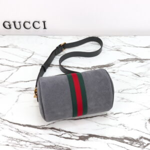 GUCCI 구찌 오피디아 미니 백 다크 그레이 스웨이드 846869-AAE1D-1144