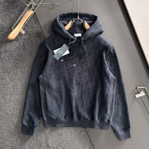 [S~XL]디올 오블리크 타올 후드 블랙