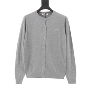 [S~XL]미우미우 캐시미어 니트 가디건 블랙 2color MMF787-13S1-F0002